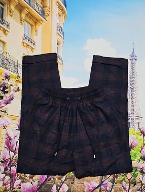 Kal Rieman Plaid High Waist Pants Size Small